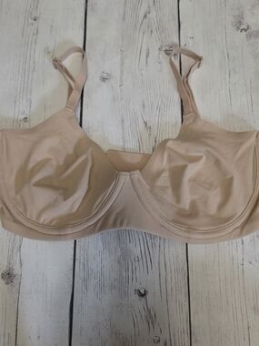 NWOT SKIMS fits everybody unlined demi bra clay/beige women size 32DD
